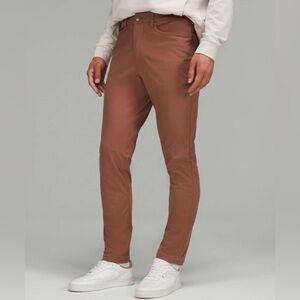 Lululemon Men’s ABC Slim-Fit Pants Warpstreme Smoky Topaz Size 32 x 29.5 Preppy